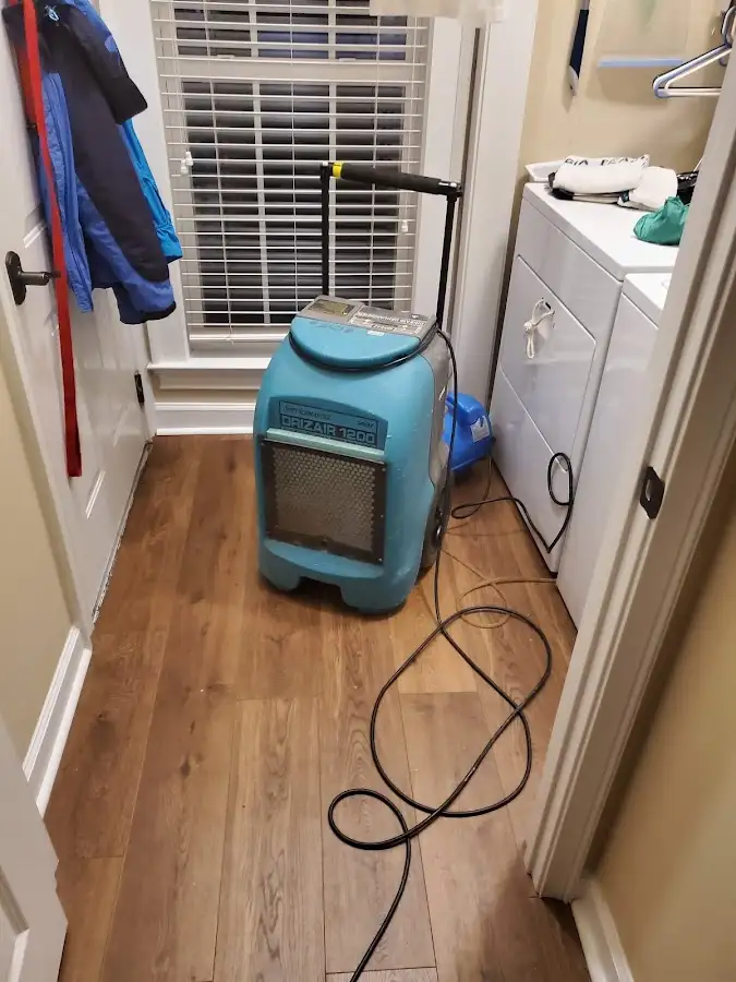 Commercial dehumidifier deployed for Flood Damage Cleanup in Missoula